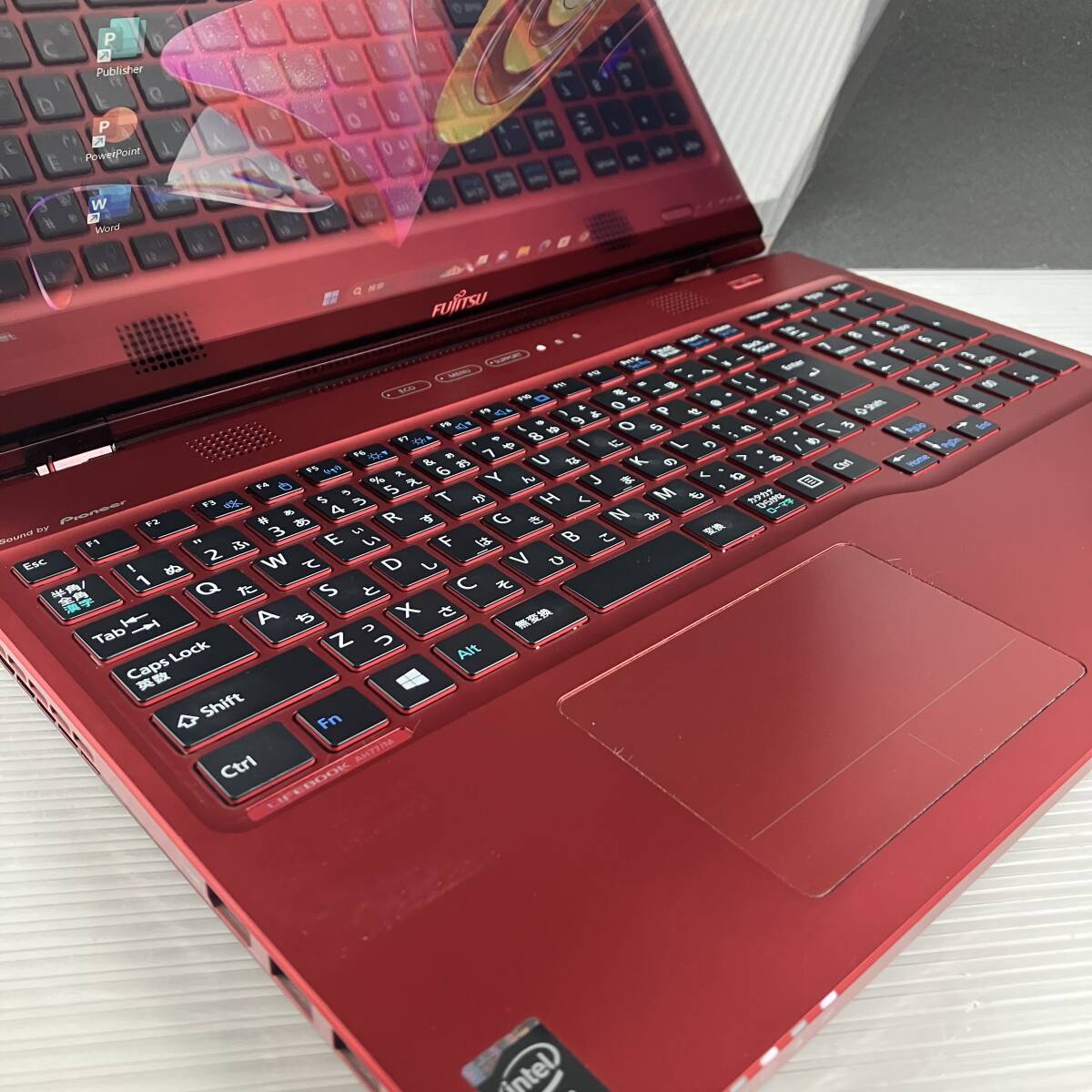 タッチパネル☆驚速i7☆【新品メモリ16GB/新品SSD512GB】Core i7-3.20GHz/フルHDノートパソコン/Windows11/Office2021/バッテリー交換済の画像4