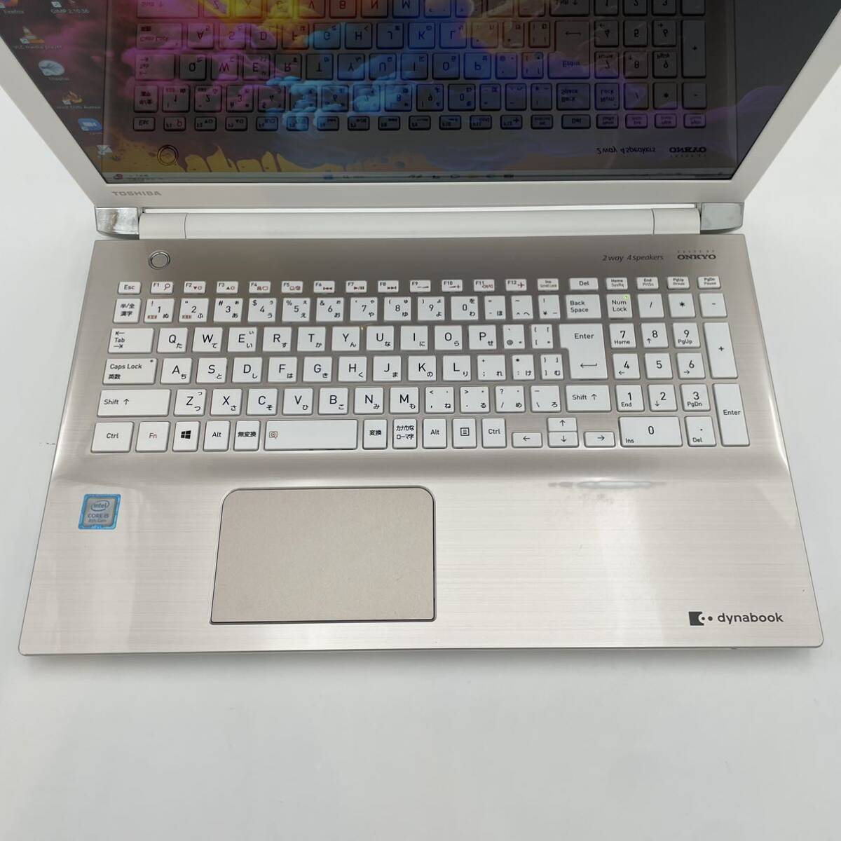 フルHD【高速i5第8世代★メモリ20GB】新品SSD搭載＋東芝 T55/GGD Core i5-8250u Windows11+Office2021pro/Webカメラ/Blu-ray/Wi-Fi/HDMIの画像5