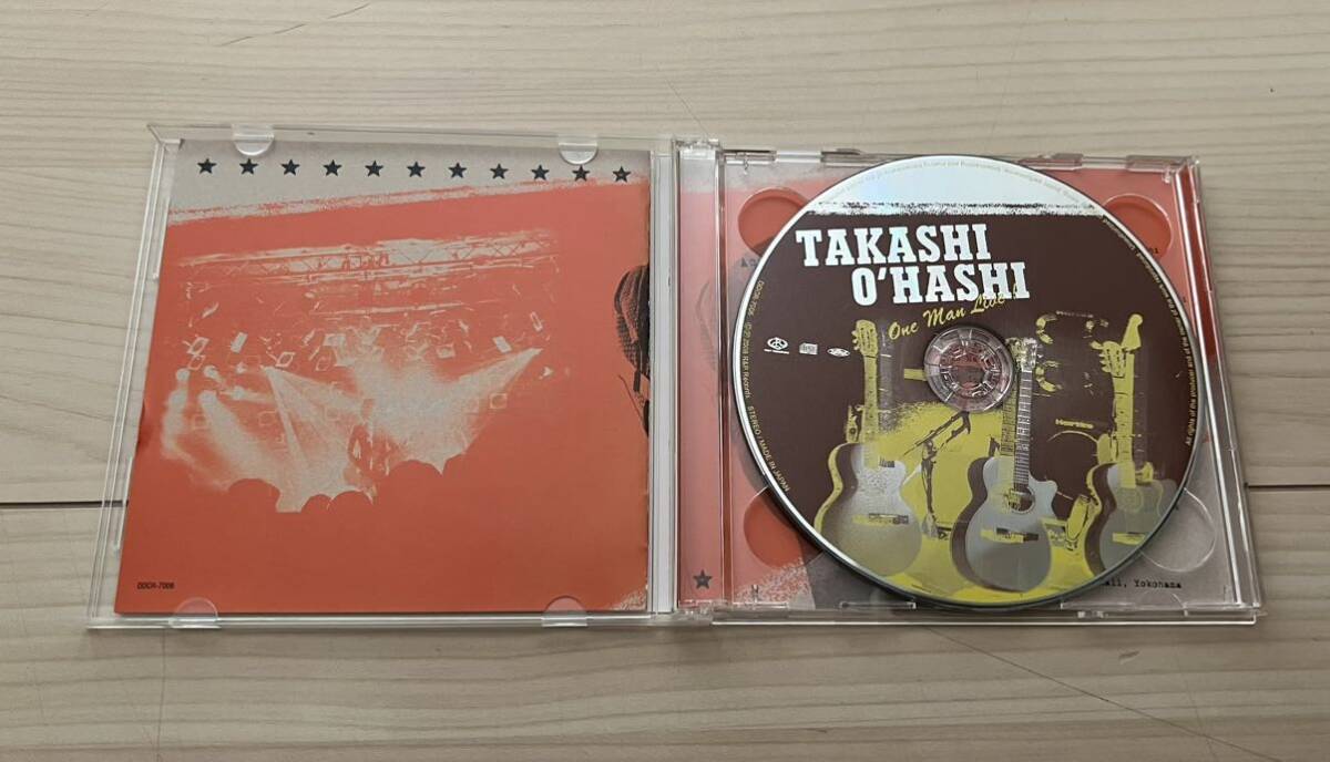大橋隆志 ワンマンライブ 2枚組 帯付 TAKASHI OHASHI 廃盤 聖飢魔IIの画像2