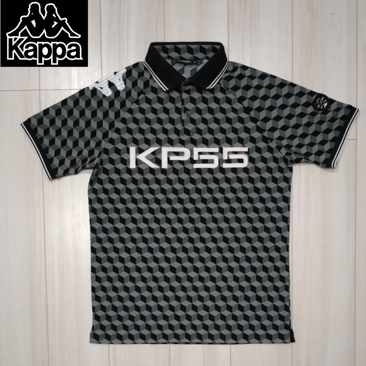 新品 Kappa GOLF ポロシャツ L メンズ 半袖シャツ カッパ ゴルフ_画像1