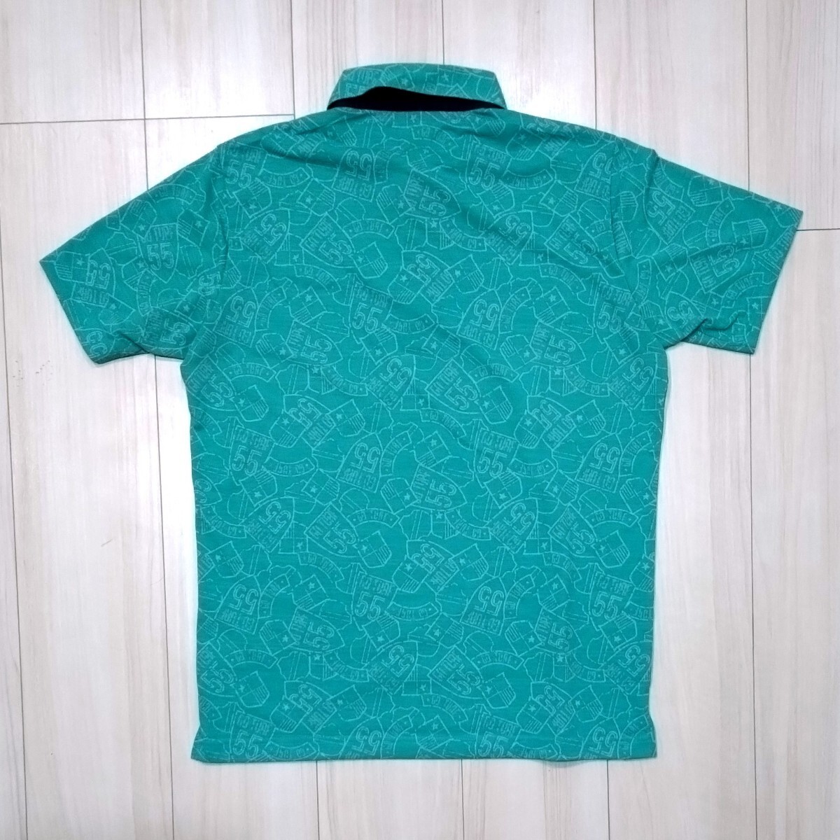 新品に近い マンシングウェア ポロシャツ M メンズ 半袖シャツ Munsingwear ゴルフ デサント 美品の画像3