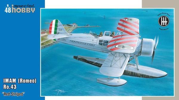 ◯ SPECIAL HOBBY スペシャルホビー／ IMAM ロメオ Ro.43 レッド ストライプ　(1/48)