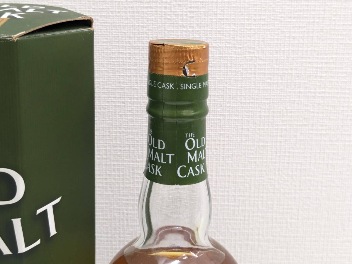 【RG-1540】【1円～】THE OLD MALT CASK 15年 700ml 56.1% 箱付き 未開栓 未開栓 お酒 ウイスキー アルコール 現状品 保管品の画像3