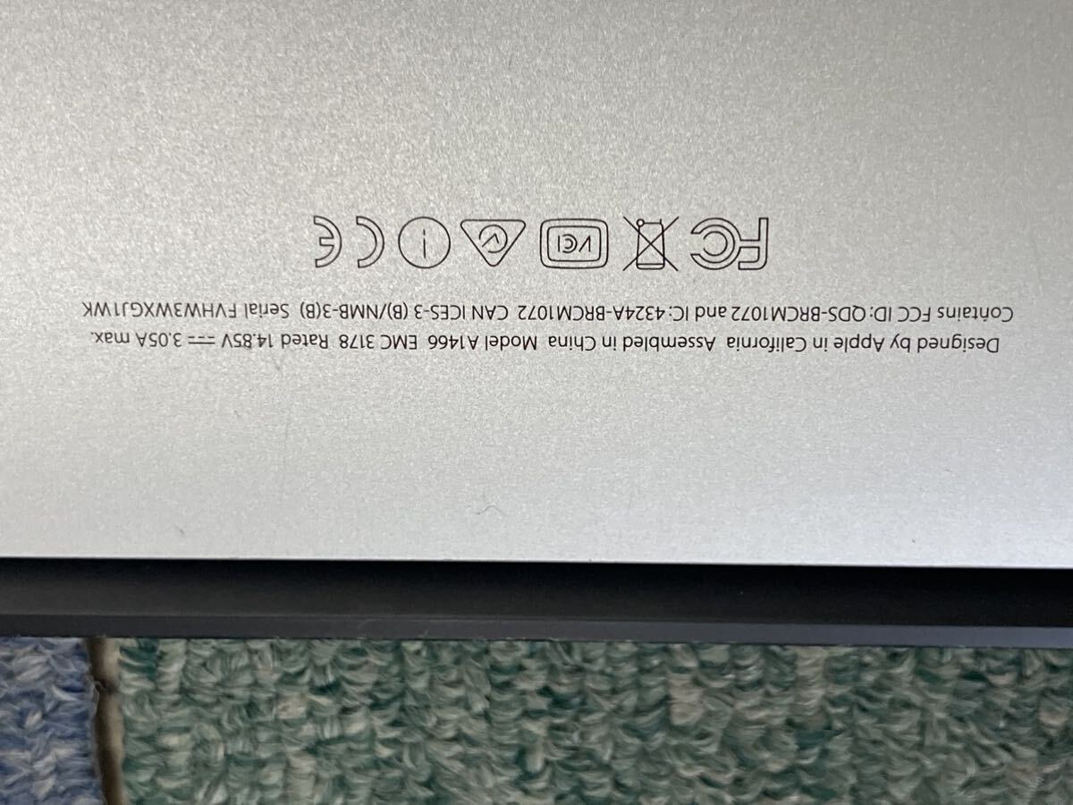中古☆MacBook Air 201７ A1466 Core i5 1.８Ghz 13インチ(7３) ノートパソコン の画像10