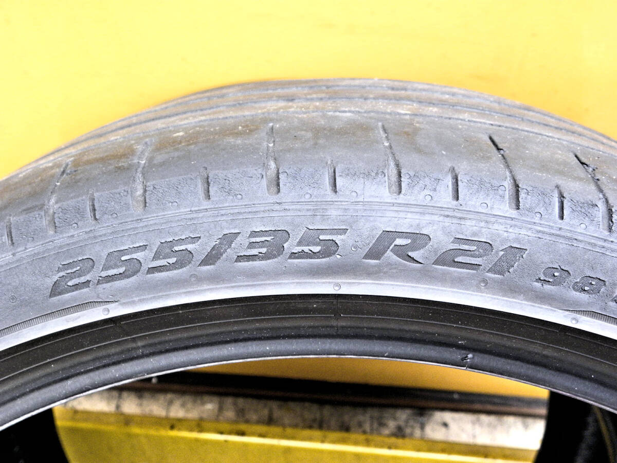 中古 ピレリ P-ZERO AO PNCS 255/35R21 2本 送料無料！_画像6