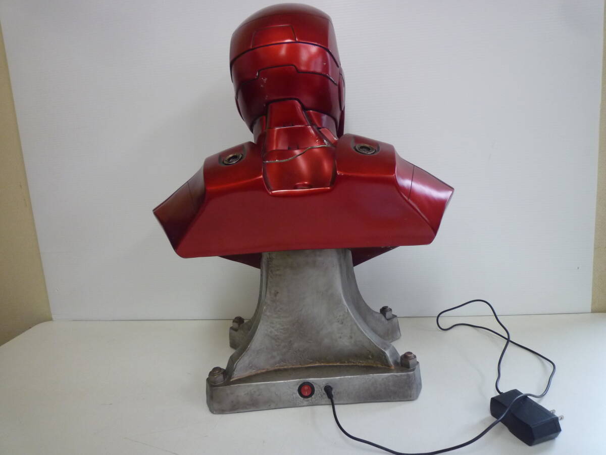 [6-4-23-1Ma] Ironman . image figure life size bust .. shines specification 