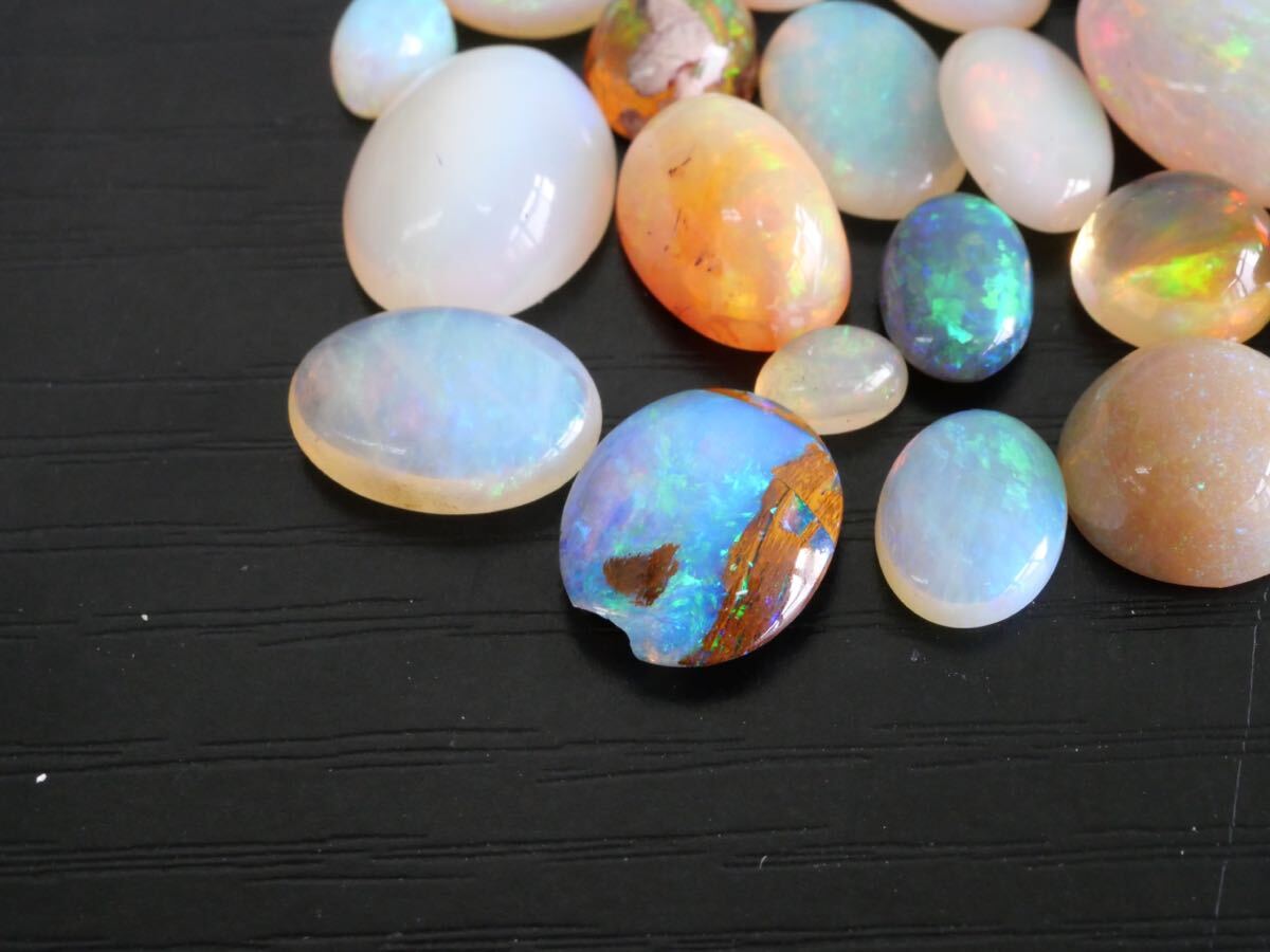 [k15] opal loose jewelry remove stone approximately 11g accessory large amount set sale summarize TIA