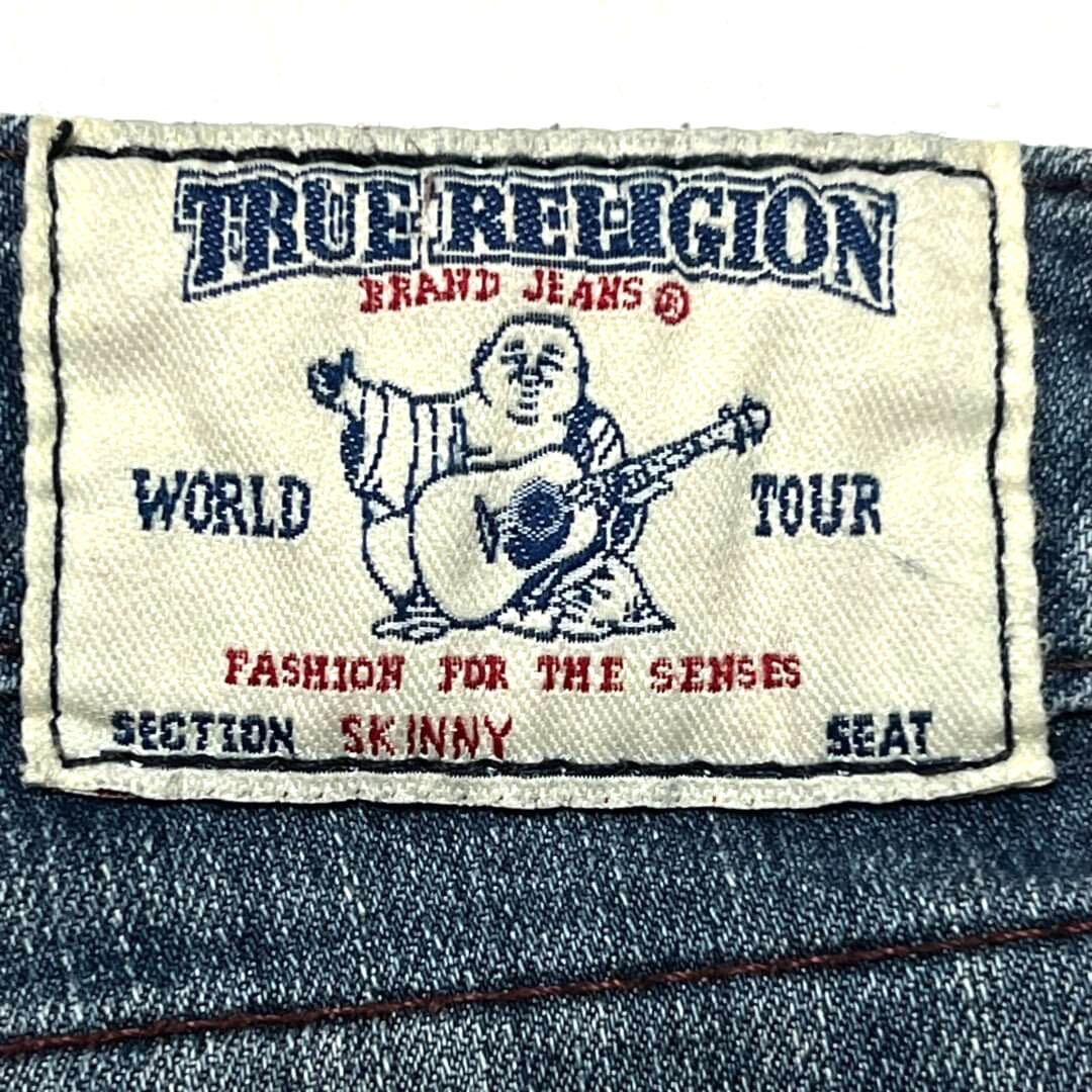 TRUE RELIGION True Religion SKINNY стрейч Denim брюки джинсы размер 23