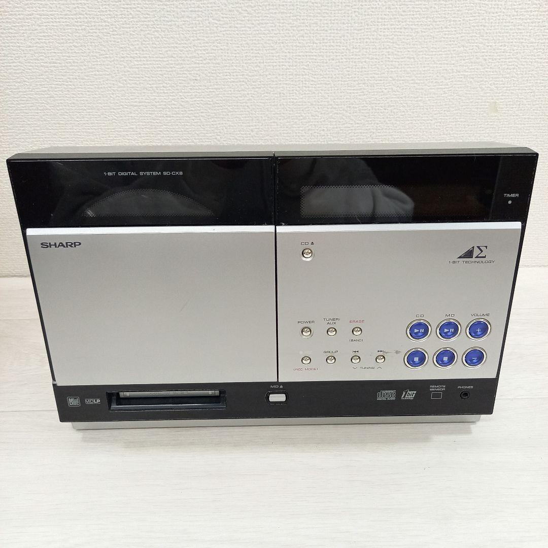 SHARP SD-CX8-B CD MD deck player sharp 