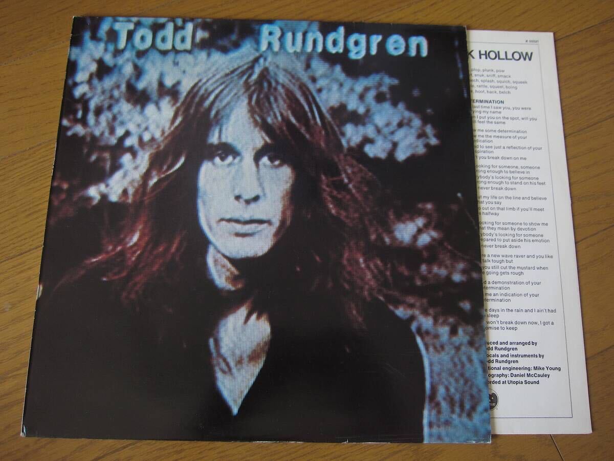 □ TODD RUNDGREN HERMIT OF MINK HOLLOW レアUK盤オリジナル初版_画像1