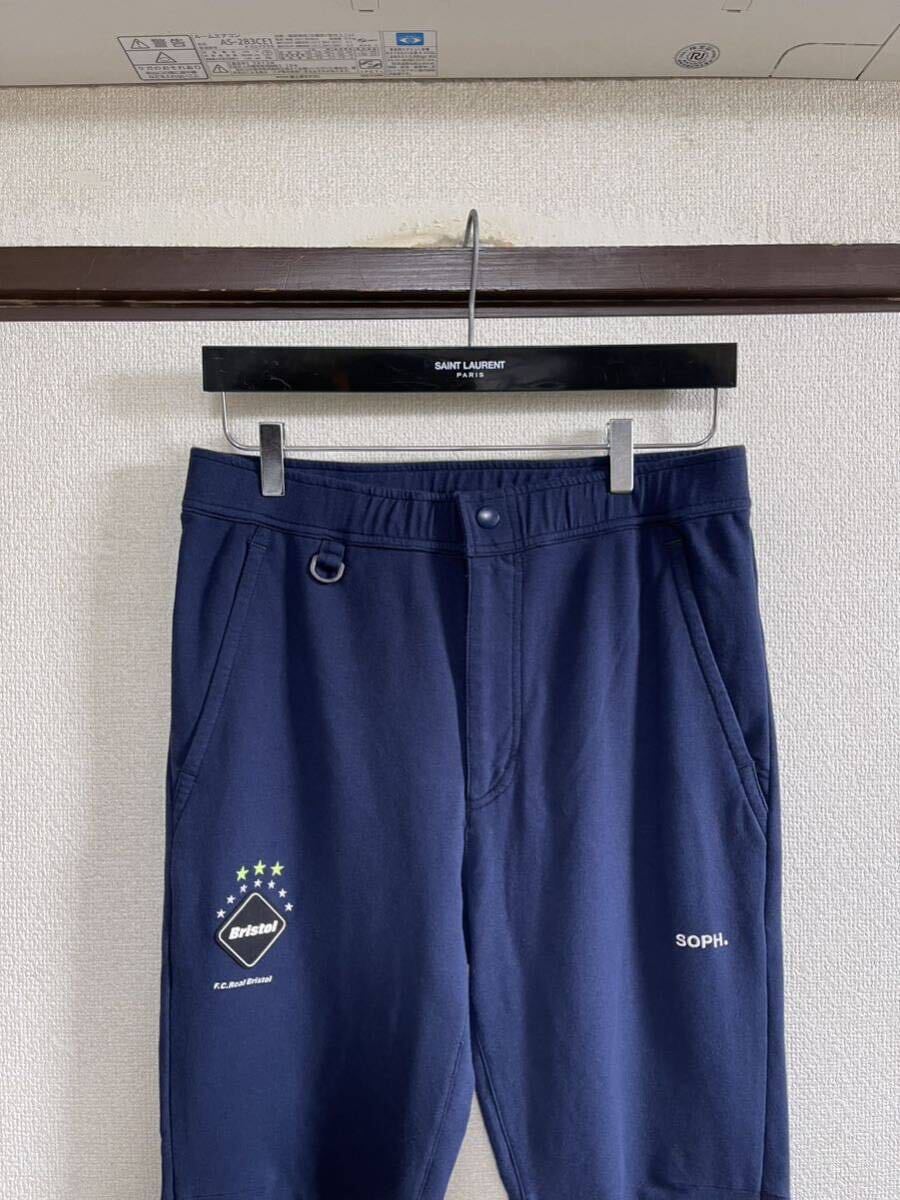 【良品】【レターパックプラス対応】 FCRB f.c real bristol エフシーレアルブリストル SOPH ソフ SWEAT PANTS スウェットパンツ NAVY_画像5