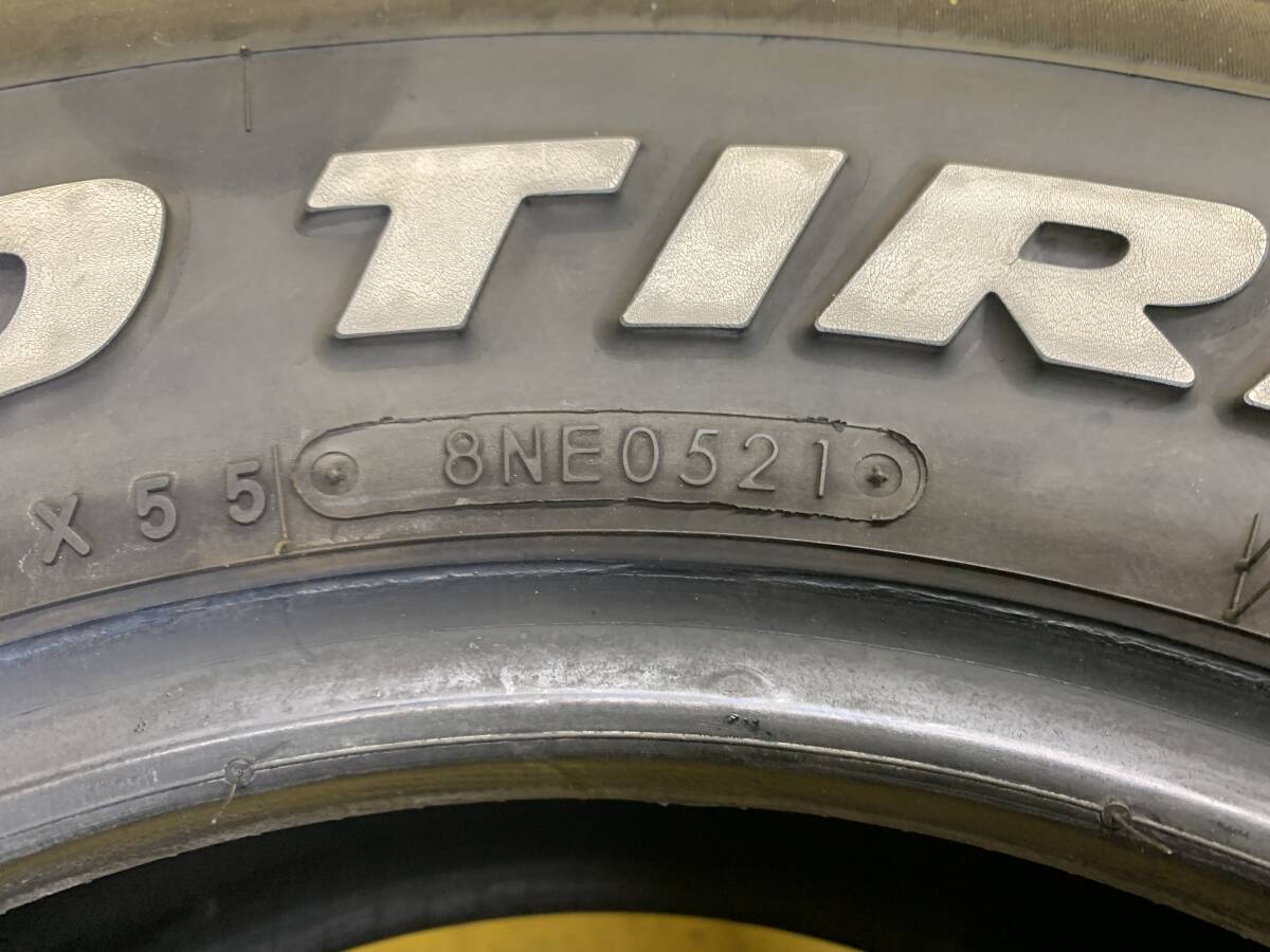 No2851 H1-1 TOYO トーヨー　H20　195/80R15LT 107/105N 8PR ホワイトレター2本_画像7