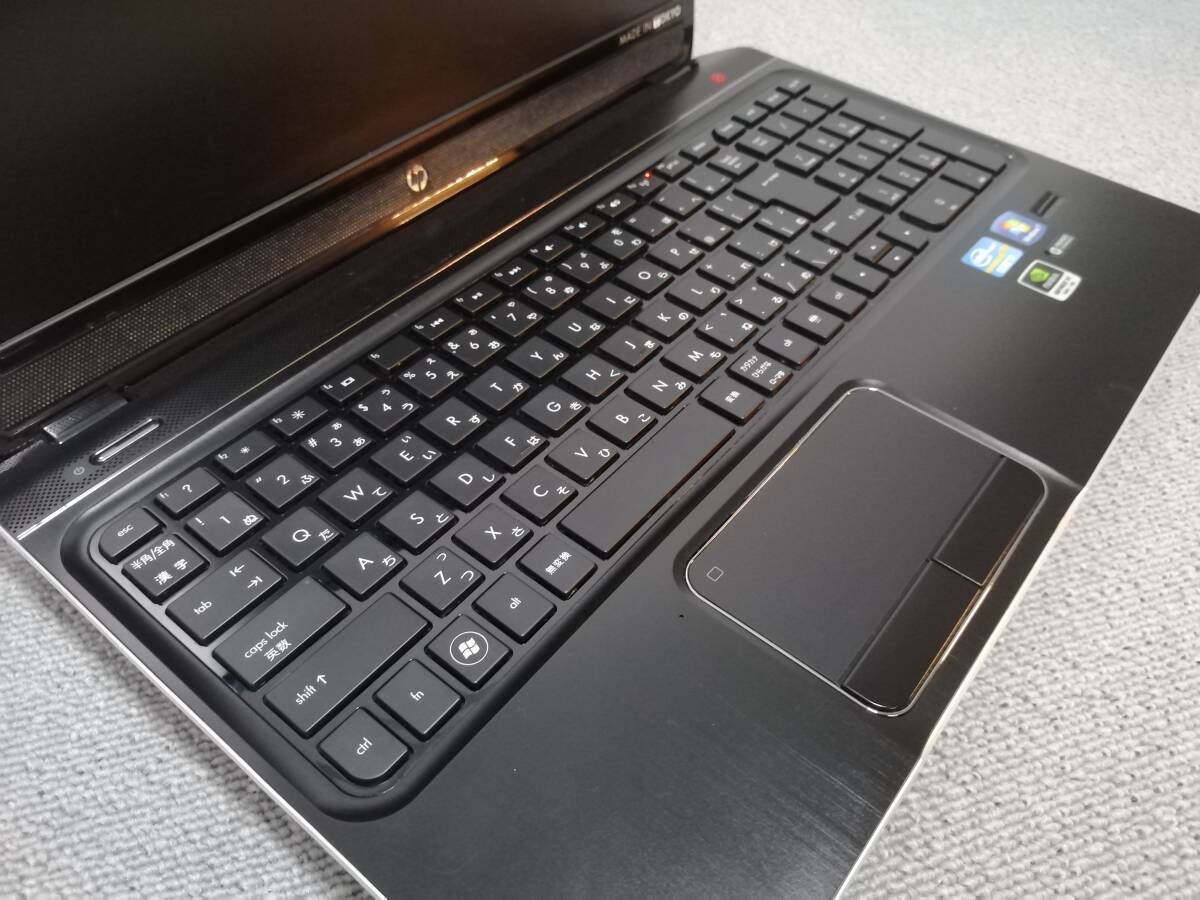 高速 SSD512GB新品 ゲーミング HP ENVY dv6 i7-3610QM NVIDIA GT650M win11Pro 8G office2019/15.6インチFULL HD/WEBカメラ/バッテリー新品の画像2