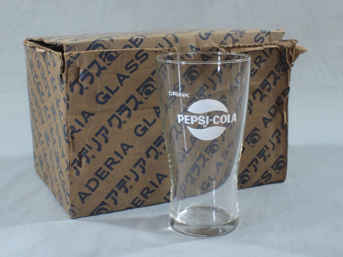 # that time thing unused PEPSI-COLA Pepsi-Cola gla spade 6 piece origin box attaching ateli Agras not for sale Novelty miscellaneous goods Showa Retro Vintage #