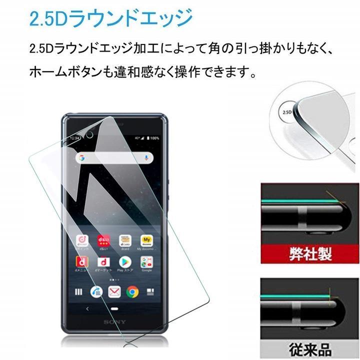 SONY Xperia 10 IV SO-52C用 旭ガラス保護フィルム 高透過性 硬度9H 極薄 指紋 汚れ防止 飛散防止 ブルーライトカット_画像4