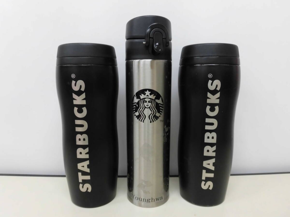 4281BMZ◎スターバックス STARBUCKS 水筒 タンブラー ステンレスボトル まとめて12点セット(約355ml～500ml) スタバ◎中古の画像2