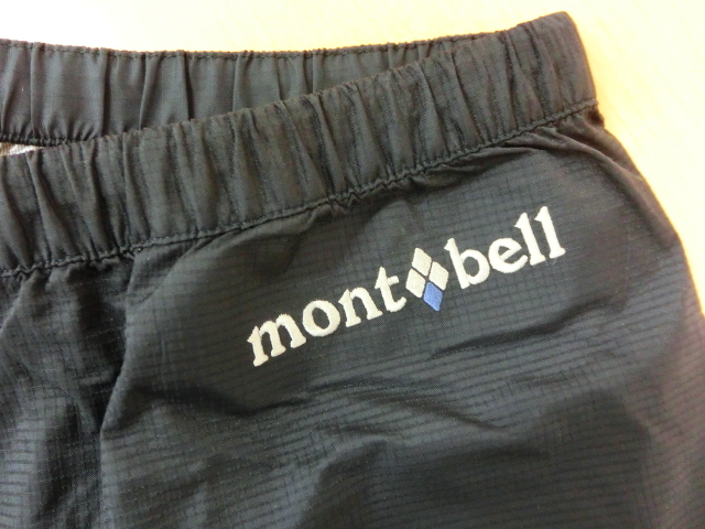 4222PSZ*mont-bell Mont Bell #1128264 Gore-Tex дождь Dan sa- брюки размер :M легкий защищающий от холода непромокаемая одежда . перо * б/у 