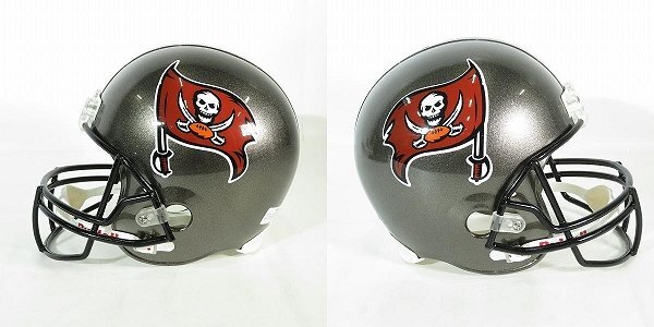 Riddell/リデル NFL Tampa Bay Buccaneers/タンパベイ・バッカニアーズ レプリカヘルメット/アメフト /100の画像3