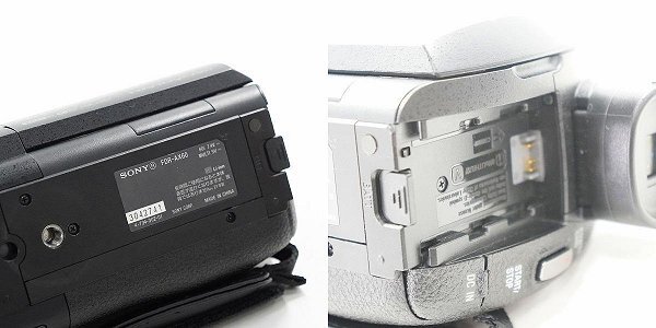 SONY/ソニー FDR-AX60 Handycam デジタル4Kビデオカメラ ハンディカム 簡易動作確認済み /080の画像8