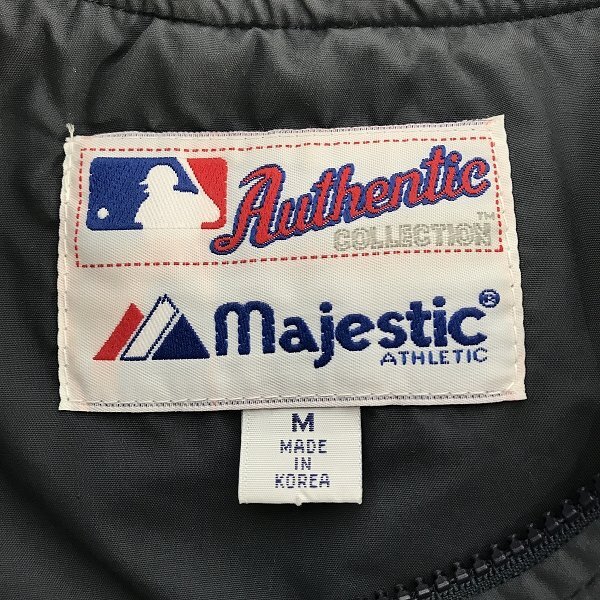 ☆Majestic/マジェスティック オーセンティックコレクション MLB ブレーブス ハーフジップ プルオーバー M /060_画像3