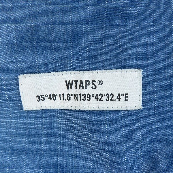 WTAPS/ダブルタップス SEAGULL03/シーガル トラウザーズ リップストップ デニムパンツ 221WVDT-PTM03/01 /060_画像8