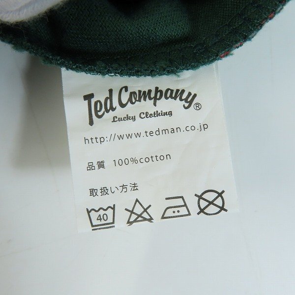 ☆【未使用】TED COMPANY/テッドカンパニー TEDMAN/テッドマン レッドデビルズ ギャラクシー Tシャツ TDSS-499/42 /LPL_画像4