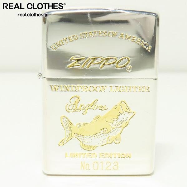 Zippo/ジッポー anglers/アングラーズ ブラックバス 1999年製 /000の画像1