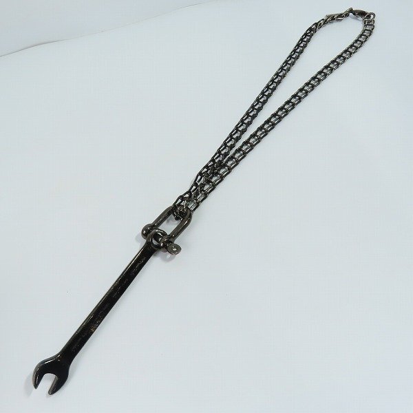 yohji yamamoto RIEFE/ヨウジヤマモト pewter wrench twist necklace/ピューター レンチ ツイスト ネックレス /000_画像8