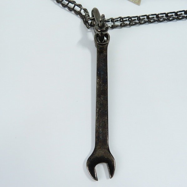 yohji yamamoto RIEFE/ヨウジヤマモト pewter wrench twist necklace/ピューター レンチ ツイスト ネックレス /000_画像2