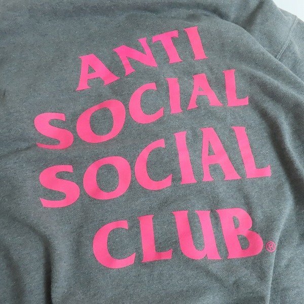 ☆Anti Social Social Club/アンチソーシャルクラブ zip up パーカー/L /060_画像4