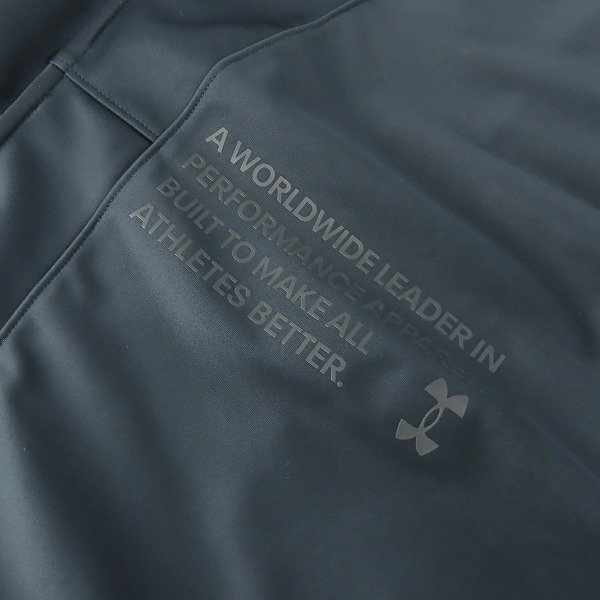 ☆【未使用】UNDER ARMOUR/アンダーアーマー Armor Knit Wind Jacket/アーマー ニット ウィンド ジャケット 1378379/XL /060の画像7