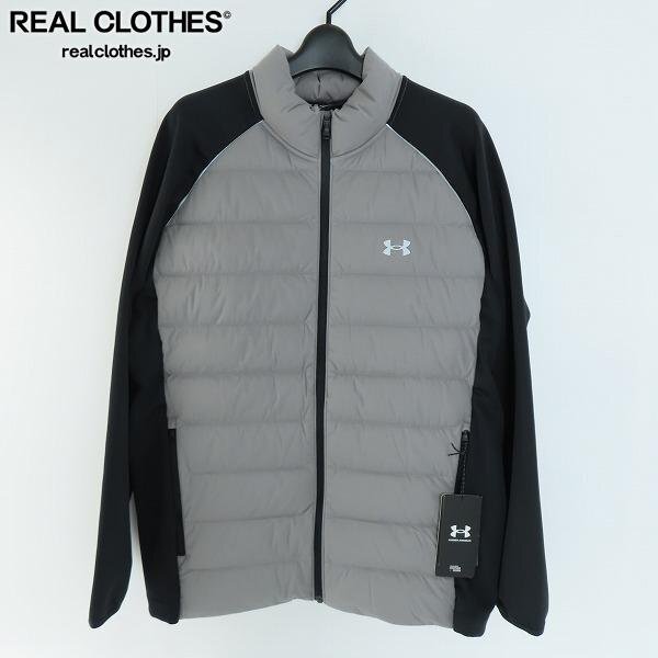 ☆【未使用】UNDER ARMOUR/アンダーアーマー ゴルフ UA STRETCH DOWN HYBRID ジャケット 1366290/L /060_詳細な状態は商品説明内をご確認ください。