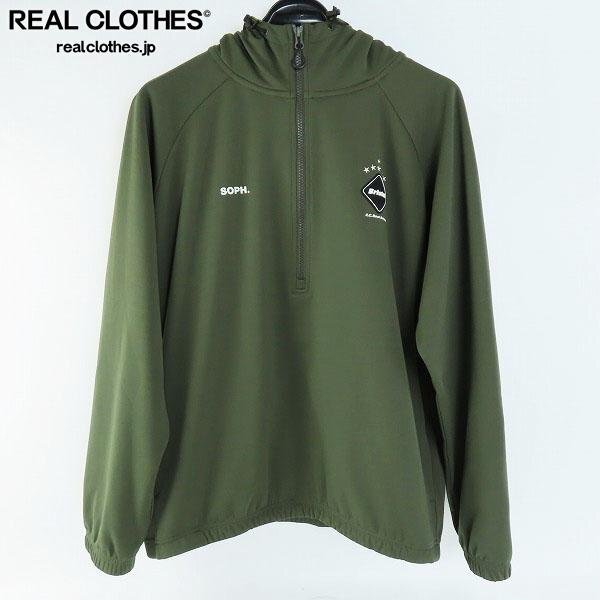 ☆F.C.Real Bristol/エフシーレアルブリストル PDK HALF ZIP フーディトップ FCRB-240003/M /060の画像1