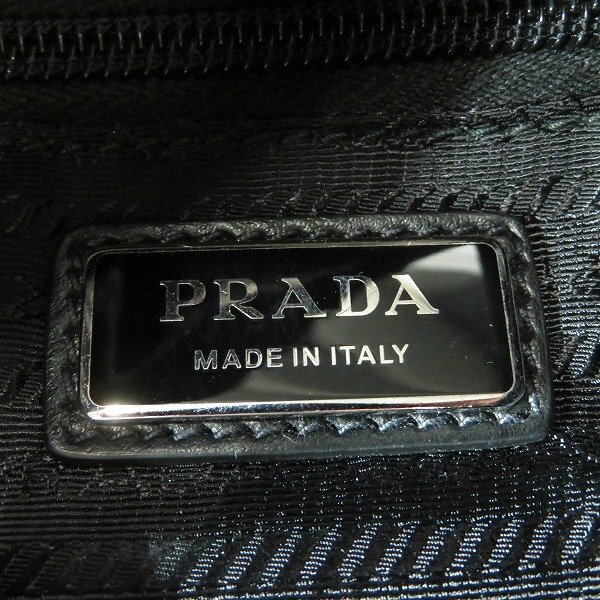 【ギャラ付き】PRADA/プラダ Re-Nylon ショルダーバッグ/ボデイバッグ 2VZ092 /060の画像6