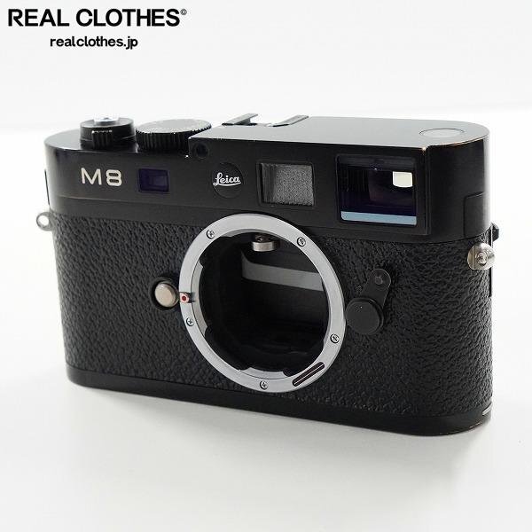 Leica/ライカ M8.2 ブラックボディ レンジファインダー デジタルカメラ 動作未確認 /000_詳細な状態は商品説明内をご確認ください。