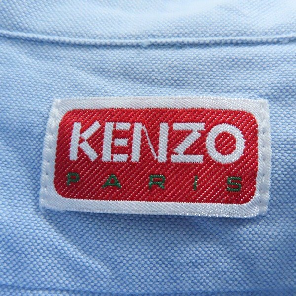 ☆KENZO/ケンゾー Boke Flower Crest Casual Shirt フラワーシャツ FD55CH4109LO/39 /LPLの画像3