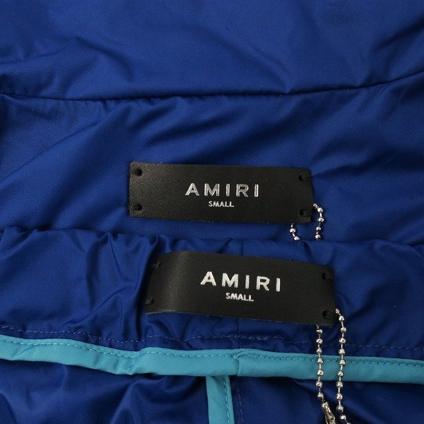 ☆【未使用】AMIRI/アミリ MA NYLON SHRUNKEN TRACK JACKET/PANTS トラックジャケット/パンツ/セットアップ S /060の画像4