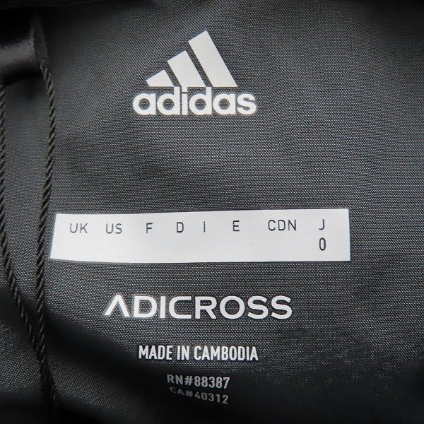 ☆【未使用】adidas/アディダス ゴルフ 長袖ウインドブレーカー ADICROSS マルチパターン アノラックジャケット FL4802/O /LPLの画像3