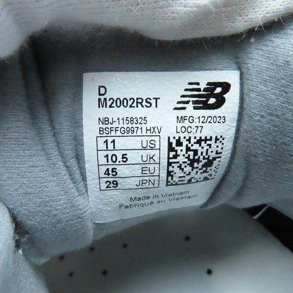 NEW BALANCE/ニューバランス スニーカー M2002RST 29.0 /080_画像6