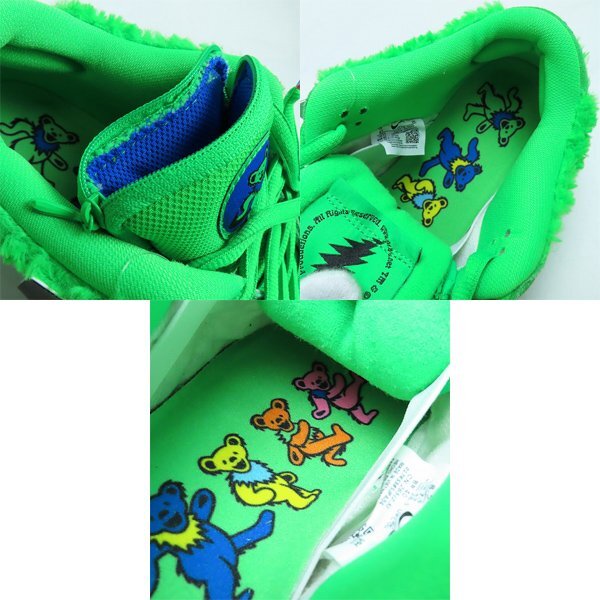 【未使用】NIKE/ナイキ SB DUNK LOW GRATEFUL DEAD/グレイトフル デッド BEARS CJ5378-300/26.5 /080の画像5