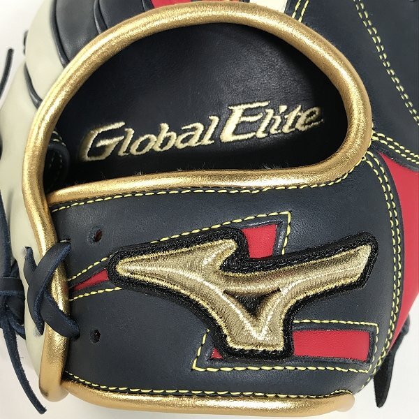 【未使用】MIZUNO/ミズノ 軟式グローブ 内野手用 グローバルエリート インフィニティNEO 1AJGR28313 /080の画像6