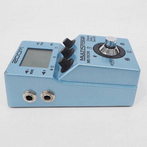 【難有り.】ZOOM/ズーム MS-70CDR MultiStomp Chorus/Delay/Reverb Pedal マルチエフェクター /000の画像6