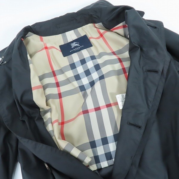 ☆【難あり】BURBERRY LONDON/バーバリーロンドン 裏地ノバチェック トレンチコート BBA77-204-09/LL /060の画像6