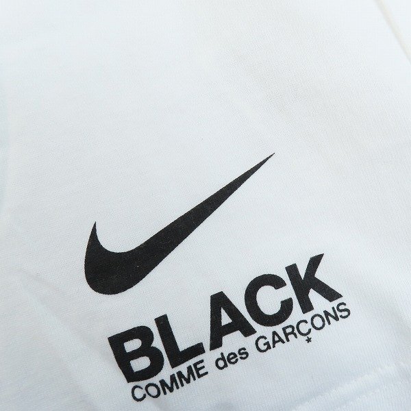 ☆【未使用】NIKE×BLACK COMME DES GARCONS/ナイキ×ブラックコムデギャルソン 半袖 Tシャツ/カットソー 1F-T104/XL /LPLの画像5