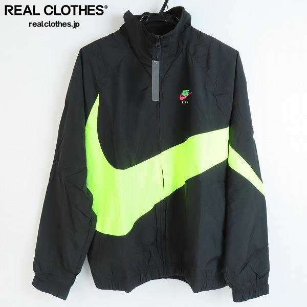 ☆【未使用】NIKE/ナイキ CITY NEON HBR WOVEN JACKET ビッグロゴ ジャケット CD9262-010/M /060の画像1