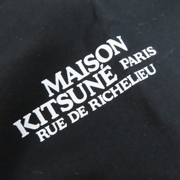☆MAISON KITSUNE/メゾンキツネ RUE DE RICHELIEU CLASSIC TEE-SHIRT Tシャツ IU00120KJ0008/M /LPL_画像6