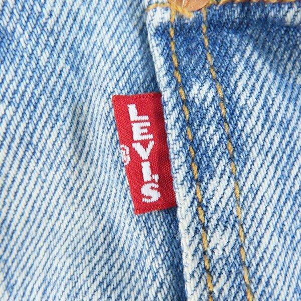 ☆【未使用】LEVI'S/リーバイス PREMIUM ダメージ加工 1st Type ワイドトラッカージャケット A3174-0006/L /080の画像7