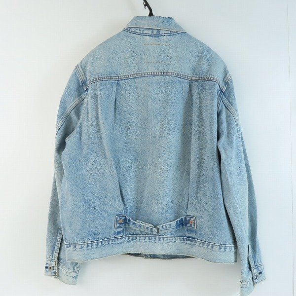 ☆【未使用】LEVI'S/リーバイス PREMIUM ダメージ加工 1st Type ワイドトラッカージャケット A3174-0006/L /080の画像2