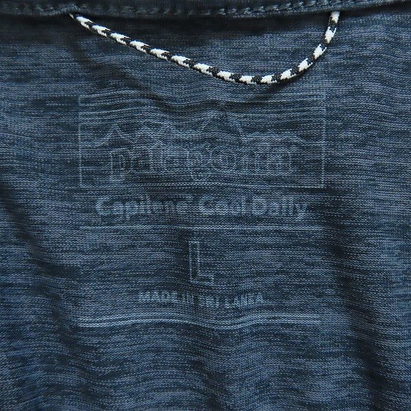 ☆patagonia/パタゴニア M'S CAP COOL DAILY HOODY メンズ キャプリーン クール デイリー フーディ 45310FEASP23 ネイビー L /LPLの画像3