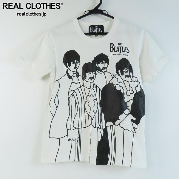 ☆The Beatles x COMME des GARCONS/ビートルズ × コムデギャルソン Tシャツ AD2020/VB002/S /LPLの画像1